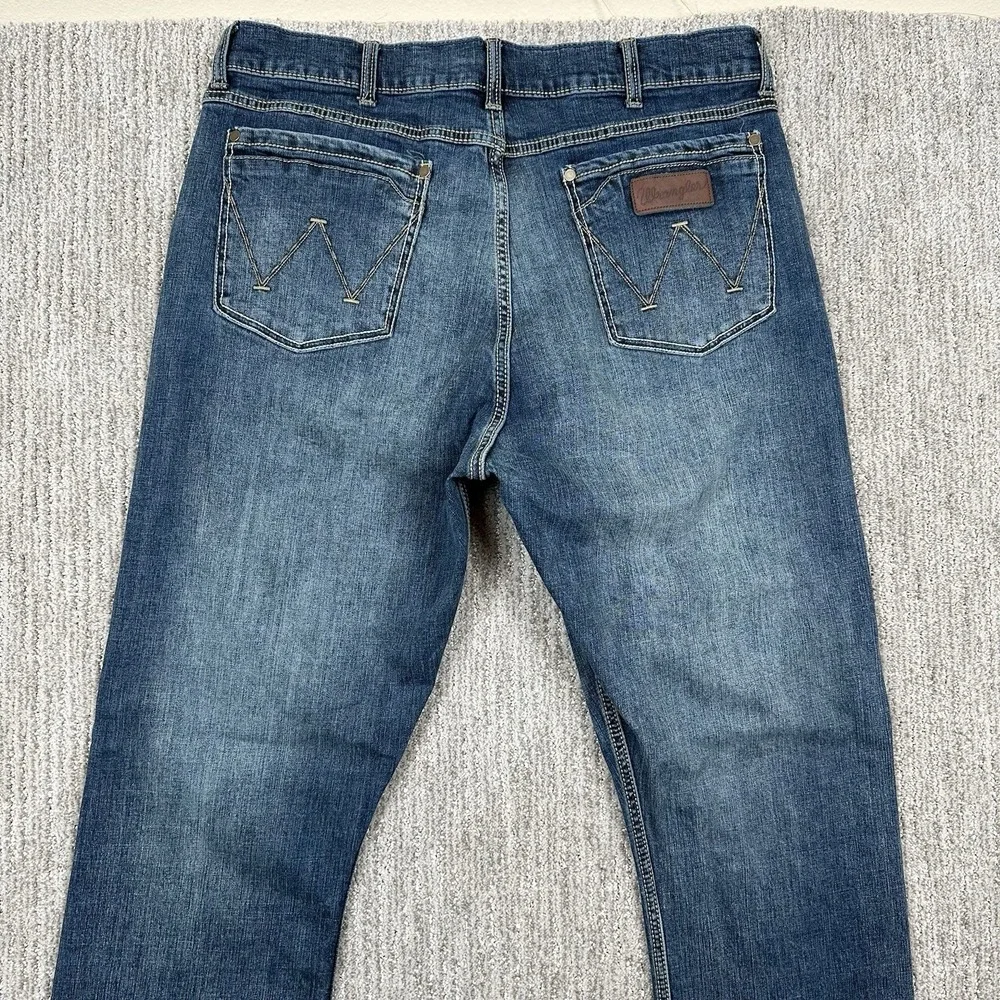 Wrangler‎ Retro Slim Boot Jeans 38x36 Cowboy Boot Western Denim Tall
